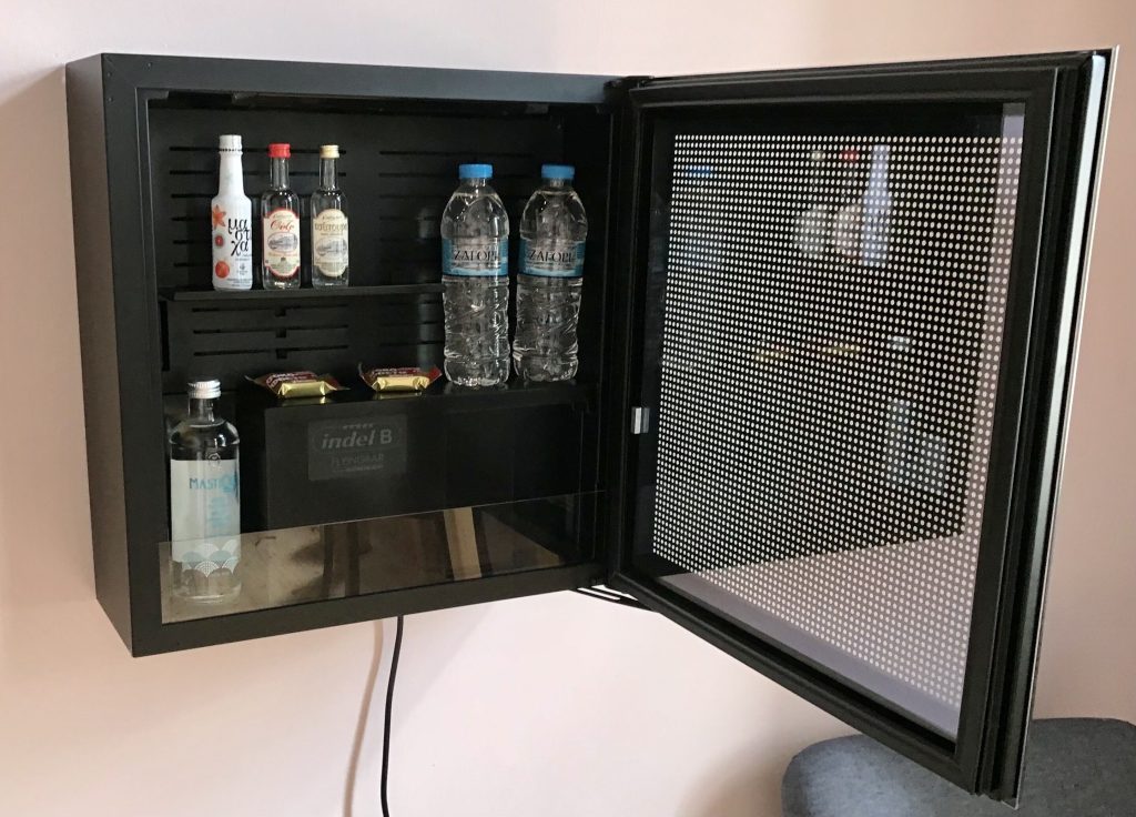 Delux Double Room Drinks and Food Amenities Vasilikon Hotel