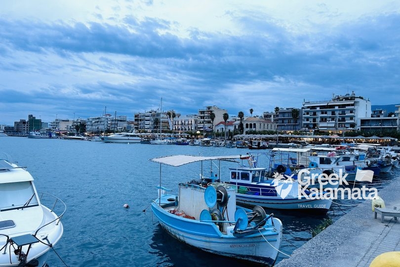 Kalamata boats city